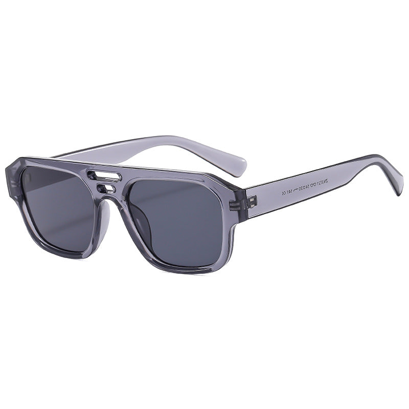 Damen Modische Sonnenbrille mit kantigem Design und UV-Schutz Brehn