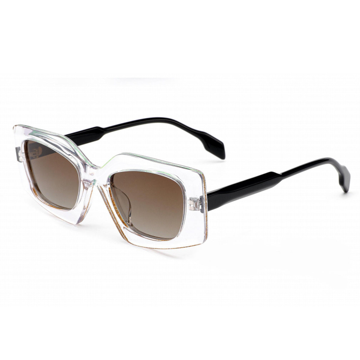 Damen modische Sonnenbrille im innovativen, facettenreichen Design Brehn