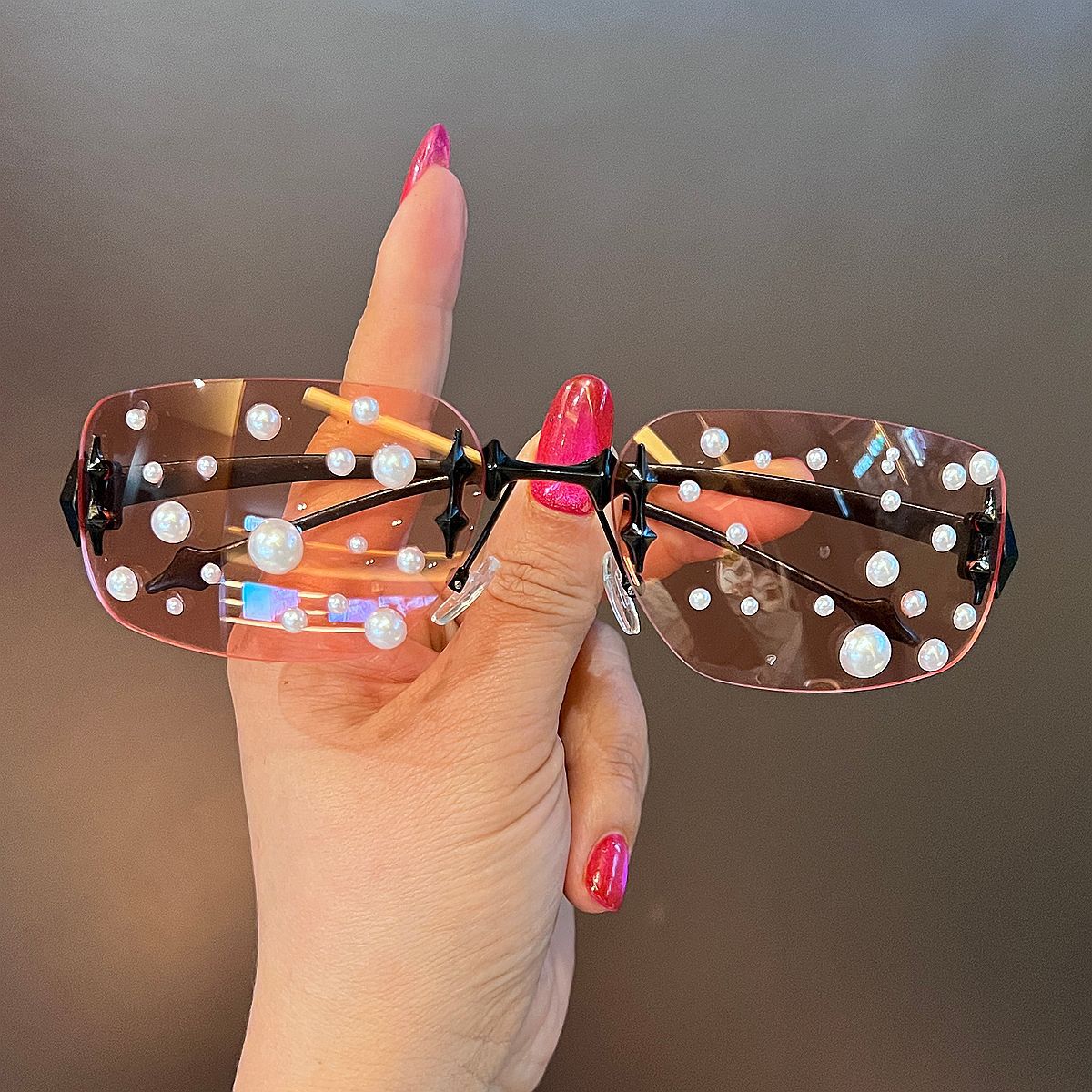 Damen Dekorative Designer-Sonnenbrille Brehn