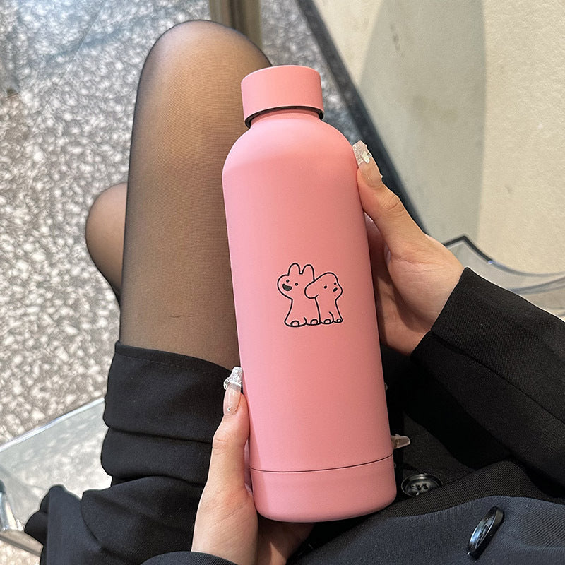 Damen Isolierte Getränkeflasche mit verspieltem Design Brehn