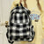 Karo-Muster Freizeit Rucksack Brehn
