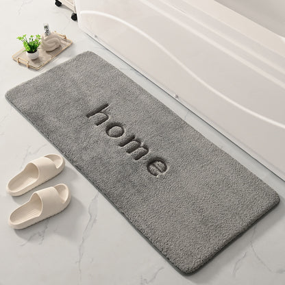 Plüsch Badezimmerteppich mit Home Design Brehn