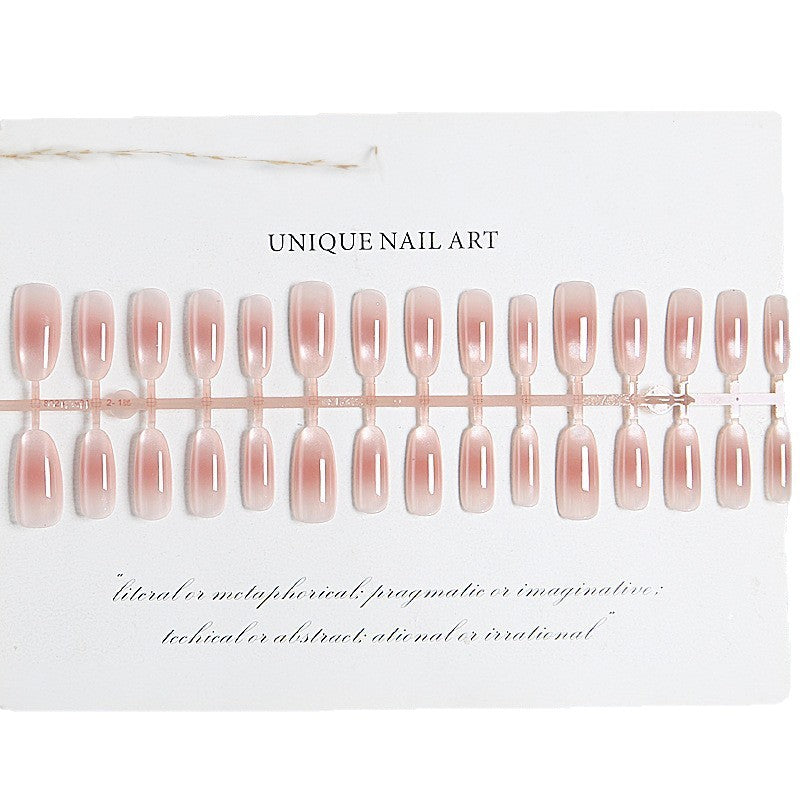 Kunstnagelset mit elegantem Ombre-Effekt und Hochglanzfinish Brehn