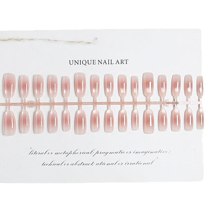 Kunstnagelset mit elegantem Ombre-Effekt und Hochglanzfinish Brehn