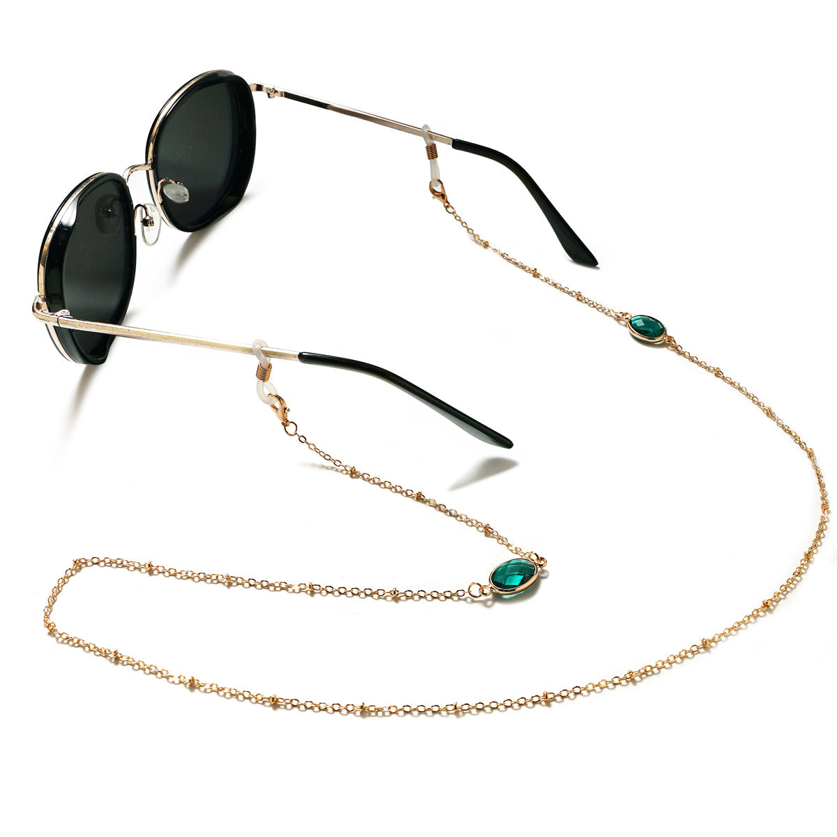 Chic Schmuckstein-betonte Brillenband Brehn