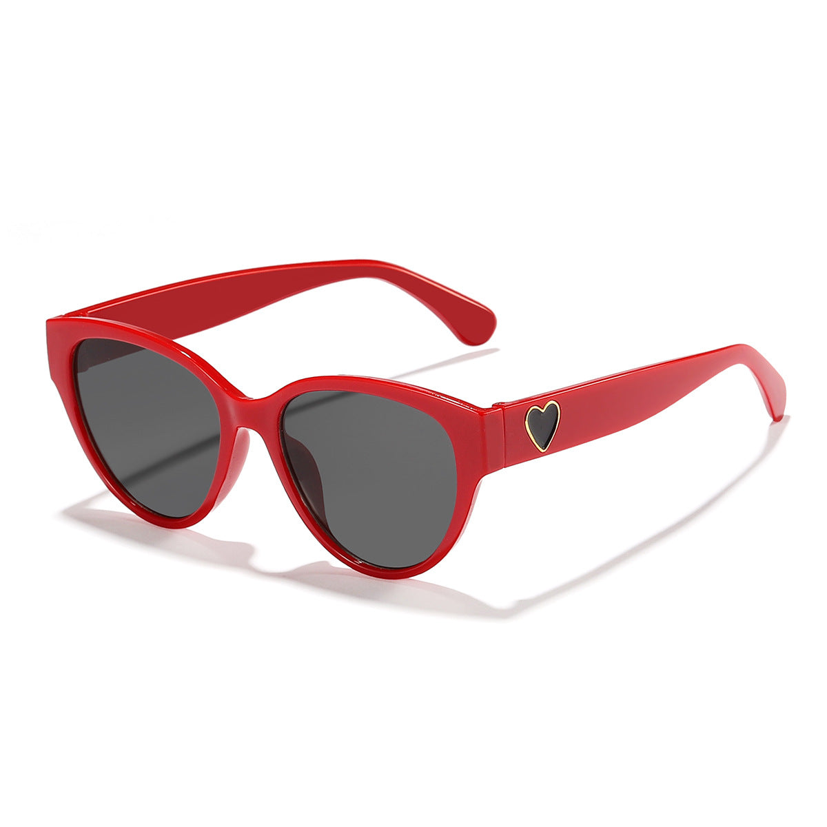 Damen Cat-Eye Sonnenbrille mit herzförmigem Detail und UV-Schutz Brehn