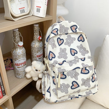 Süßer Teddybär-Themen-Rucksack