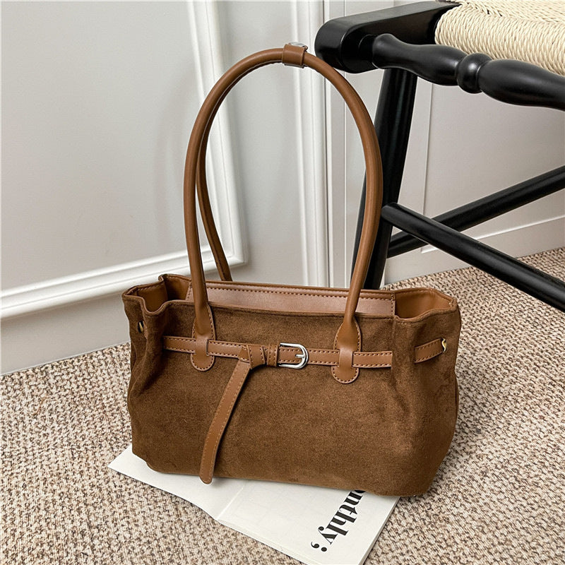 Wildleder Tote Bag Brehn