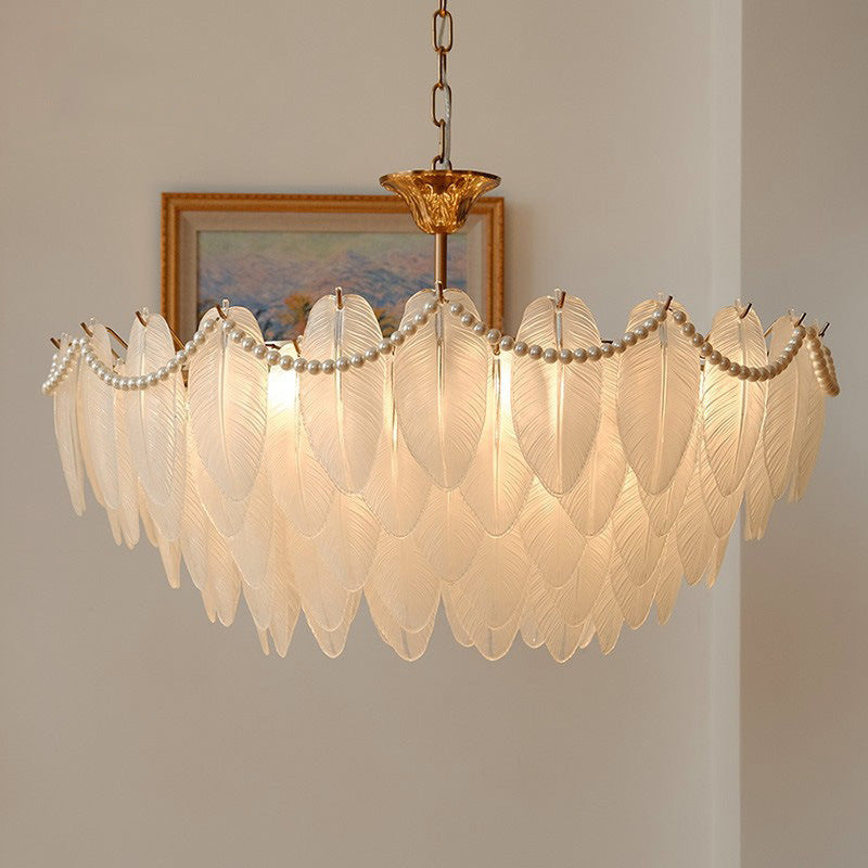Blatt-Design Pendelleuchte