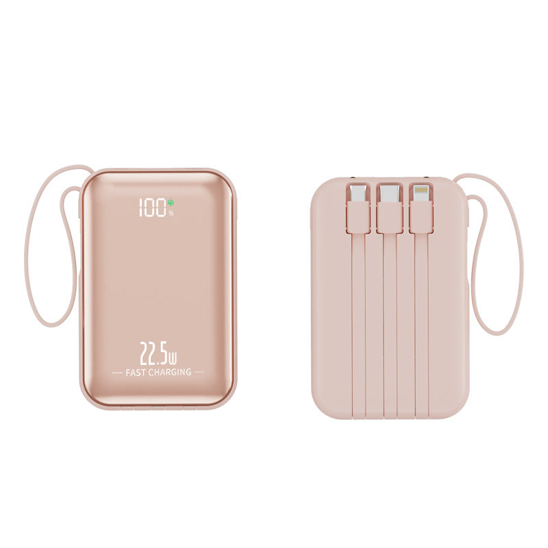 kompakte Powerbank mit Schnellladefunktion Brehn