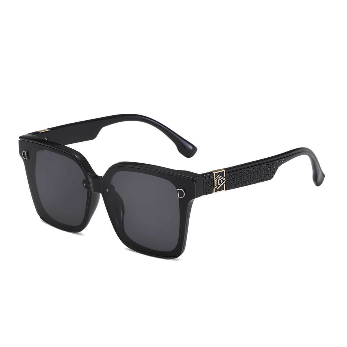 Herren Stylische Übergroße Quadratische Sonnenbrille Brehn
