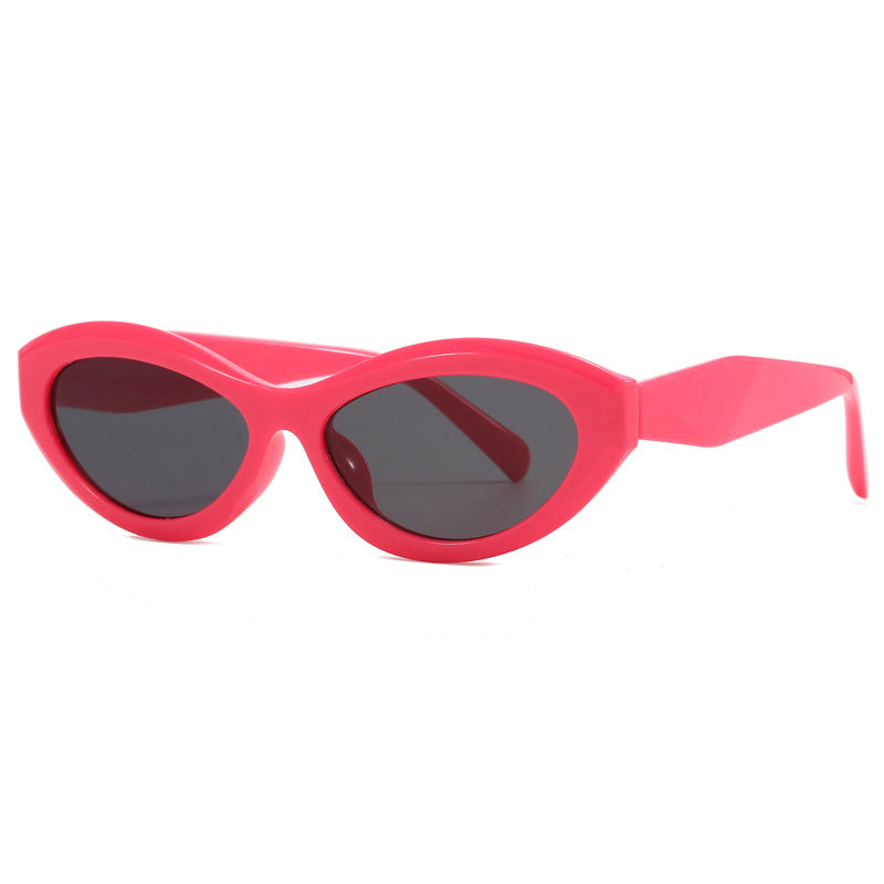 Damen Cat-Eye Sonnenbrille mit breitem Rahmen und UV-Schutz Brehn