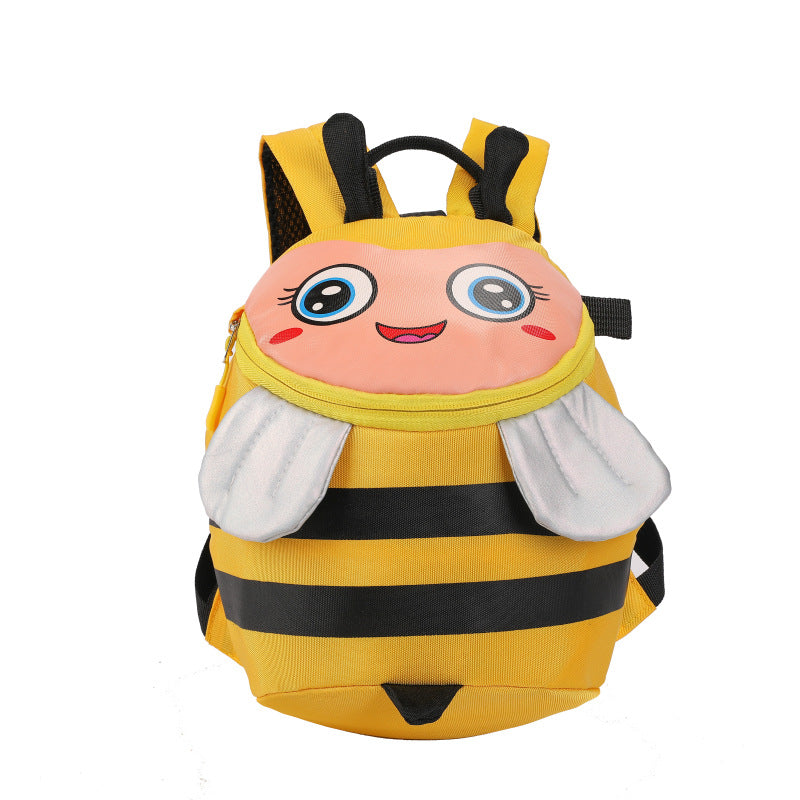 Plüsch-Rucksack mit Bienenmotiv und Praktischen Fächern Brehn