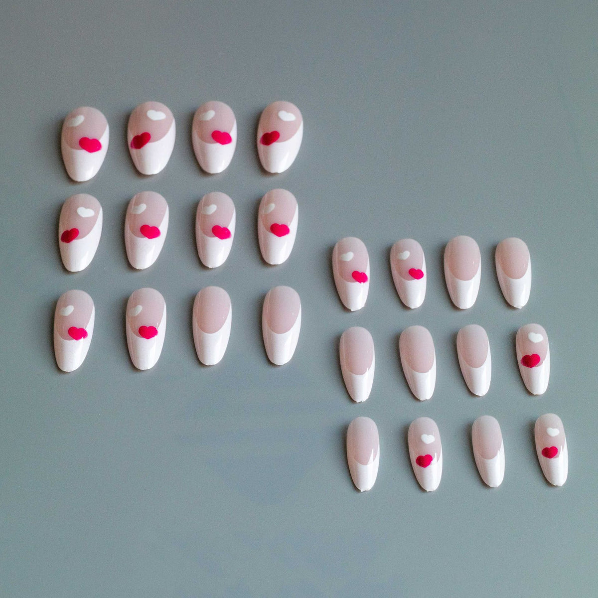 Herz-Themen Stiletto Nagelkunst Kit