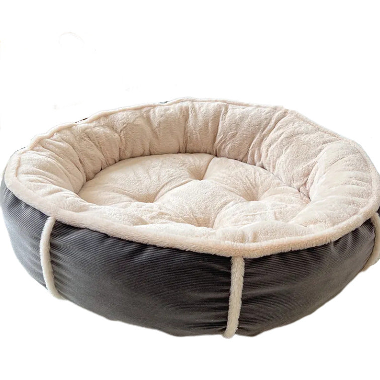 Gemütliches Rundes Hundebett 1785335762