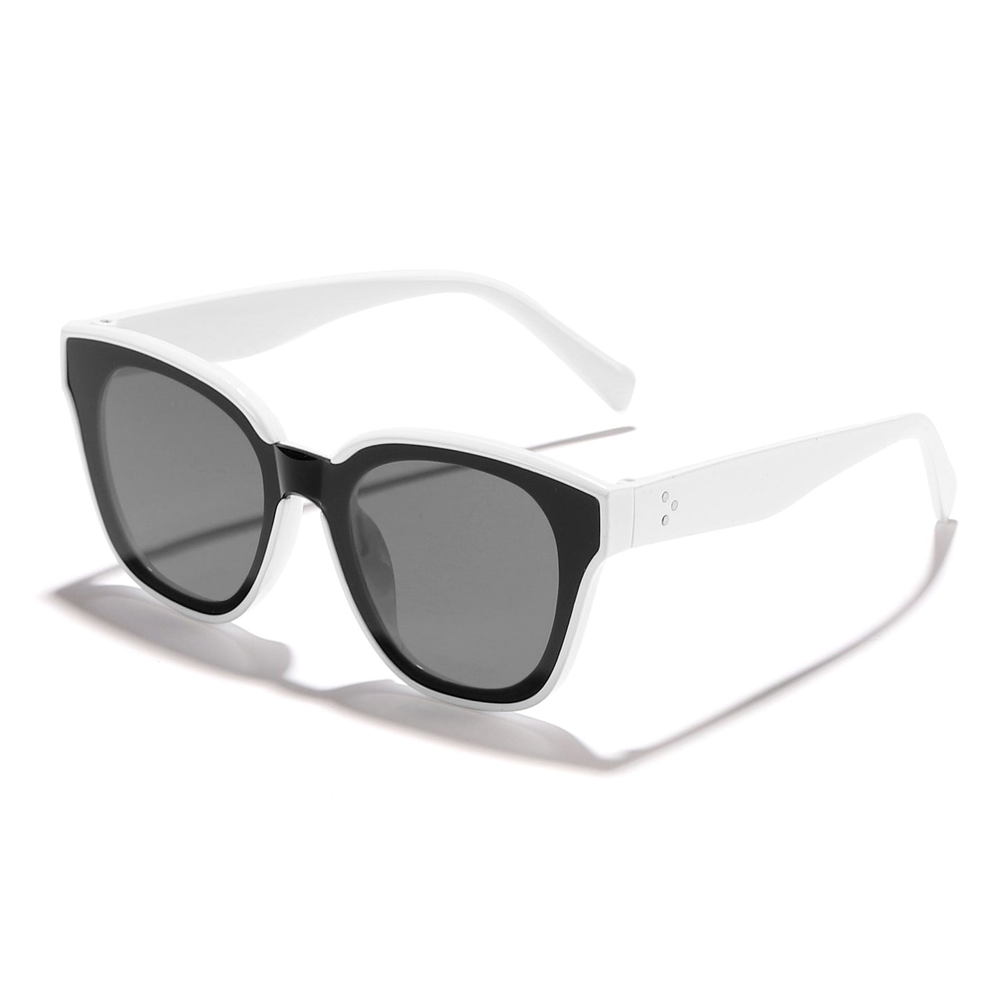 Damen modische Sonnenbrille mit breitem Rahmen und sanften Gläsern Brehn