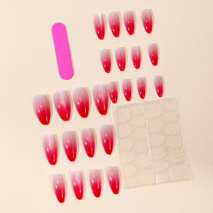 Ombre Stiletto Nail Art Extensions Brehn