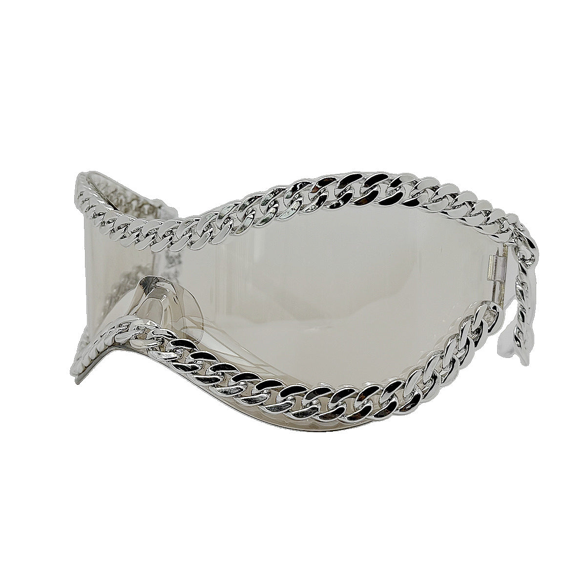 Damen modische Sonnenbrille mit Kettenrahmen Brehn