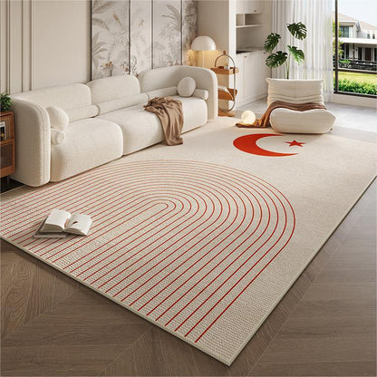Stylischer geometrischer Muster-Teppich Brehn