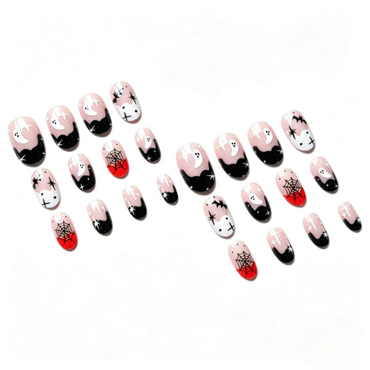 Halloween-Themen Künstlerisches Nageldesign-Set
