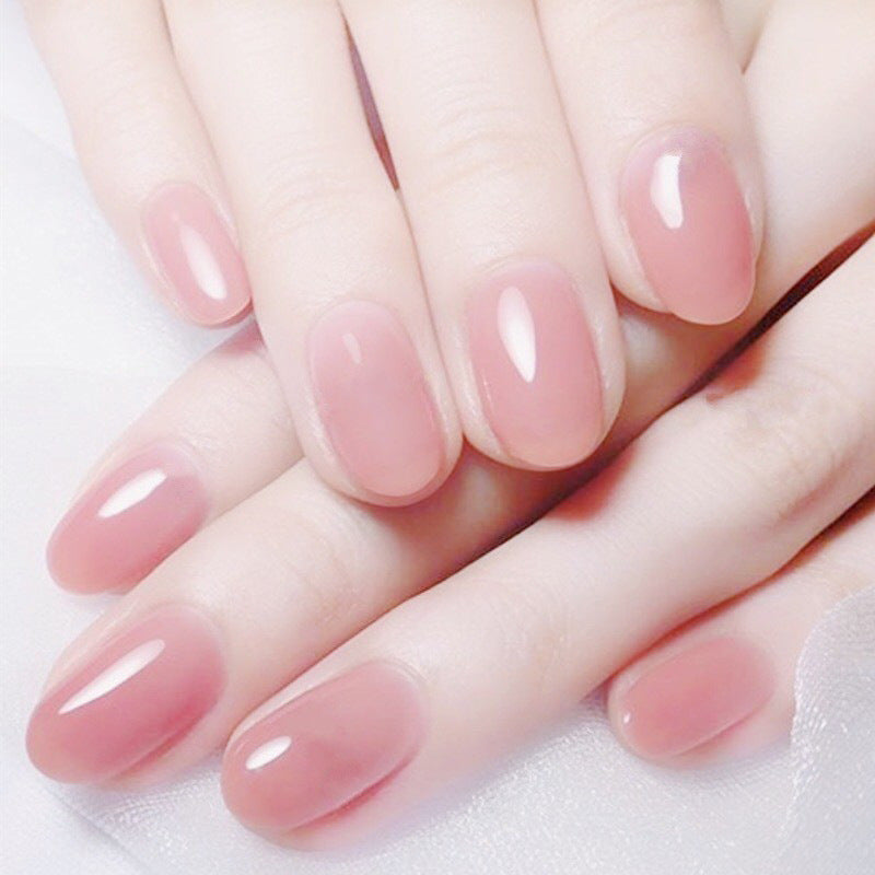 Natürliche Glänzende Nagelspitzen Brehn