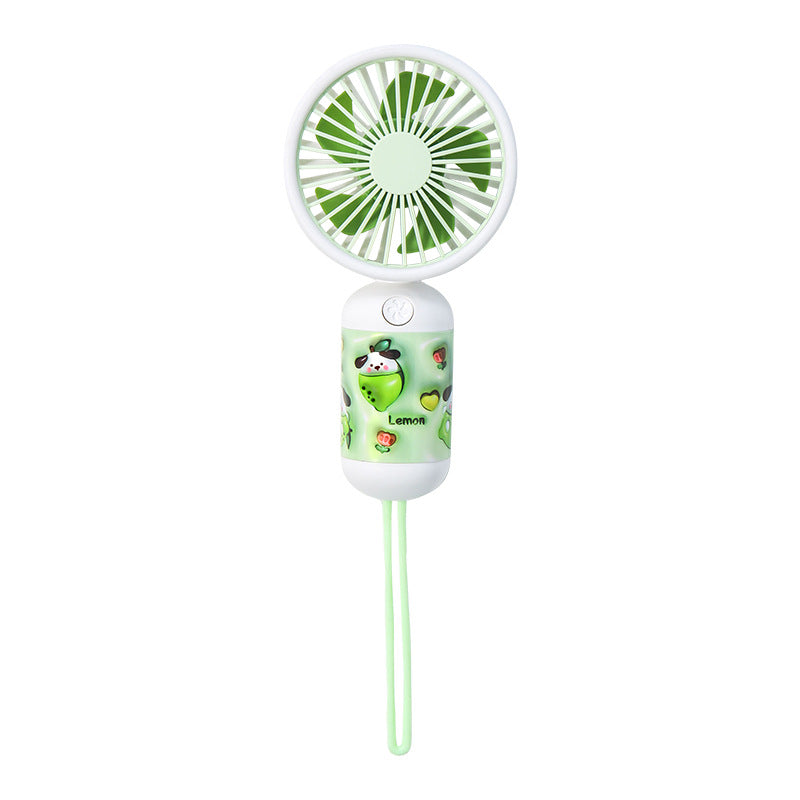 Unisex Tragbarer USB Mini Handventilator mit buntem Design Brehn