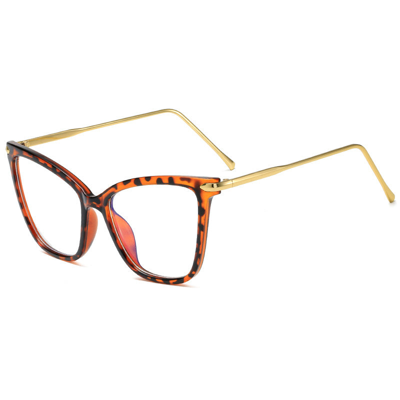Damen Cat-Eye Brille mit filigranem Metallrahmen Brehn
