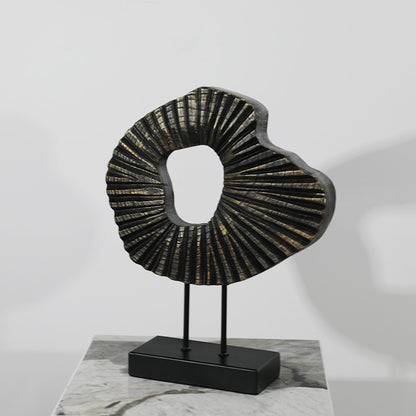 Künstlerische dekorative Wellen-Skulptur