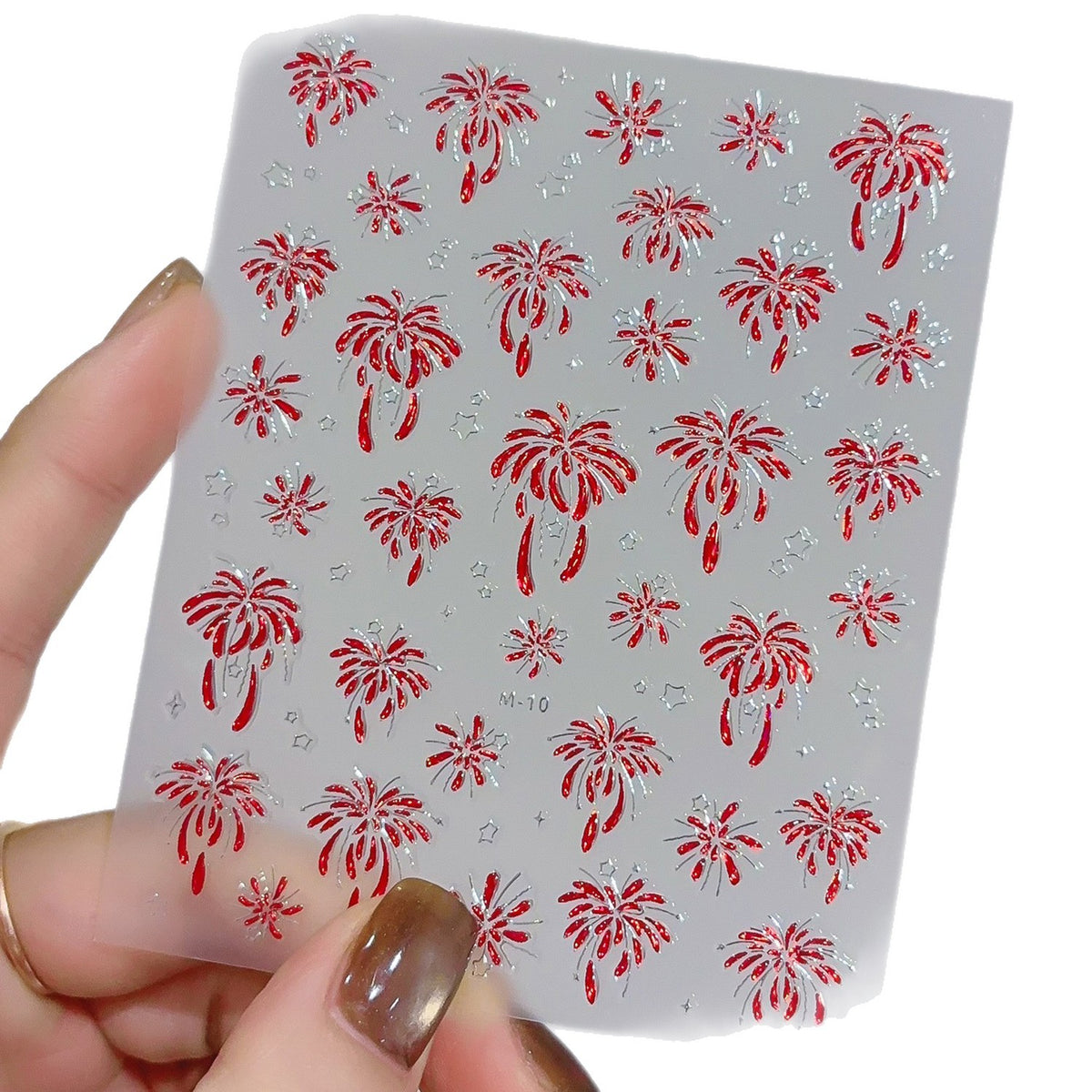 Hochwertige Nagelkunst Folienstickerblatt