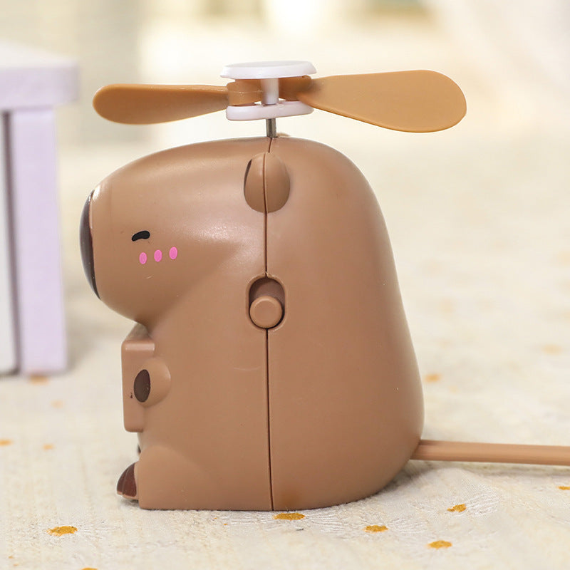 Unisex Lustiger Mini-Ventilator im Tierdesign Brehn