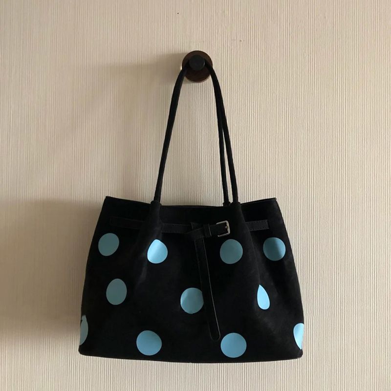 Stilvolle Polka Dot Tragetasche Brehn