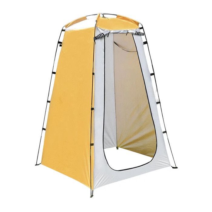 Portable Pop-up-Duschwechselzelt mit Reißverschlusstür Brehn