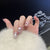 Verspielte Charaktere Press-On Nagelset Brehn