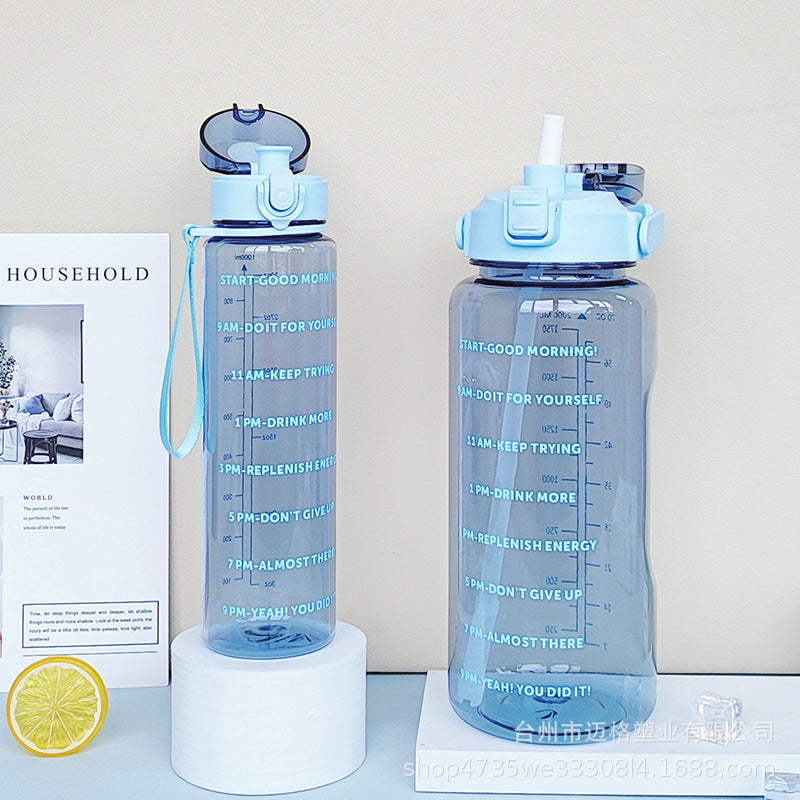 Damen Motivierende Trinkflasche Brehn