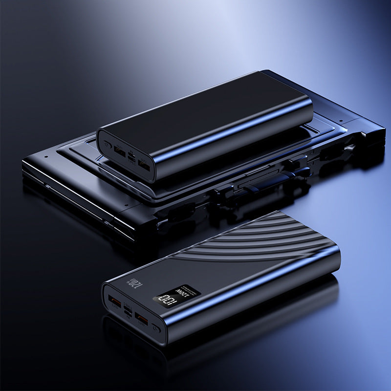 tragbare Hochleistungs Powerbank mit digitalem Display Brehn