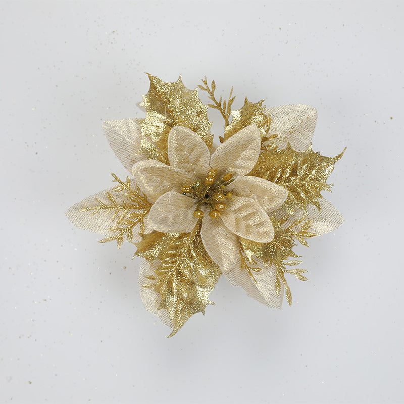 Dekorative Glitzernde Blumenbrosche Brehn