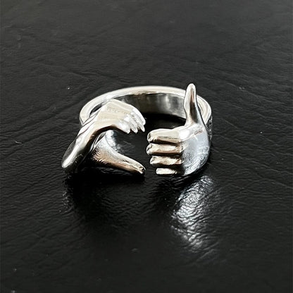 Künstlerischer Handgestenring Brehn