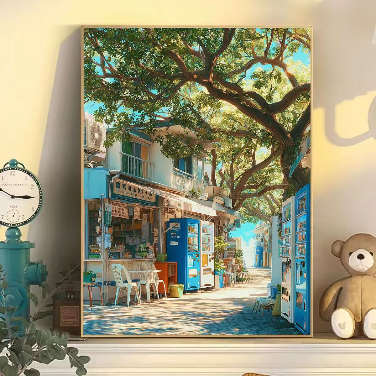 Scenic Street View Wandkunst Brehn