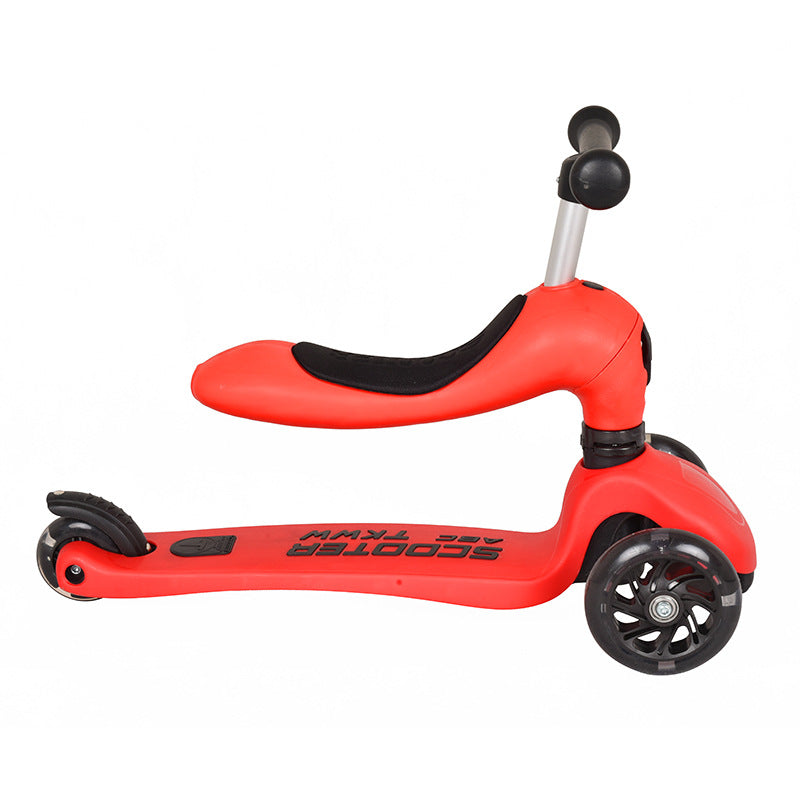 Höhenverstellbarer Gleiter Scooter Brehn