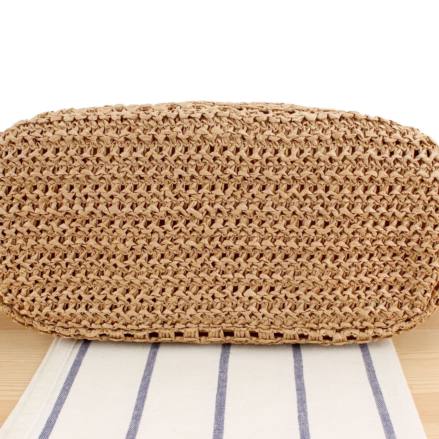 Korbtasche mit Eleganter Strohkonstruktion Brehn