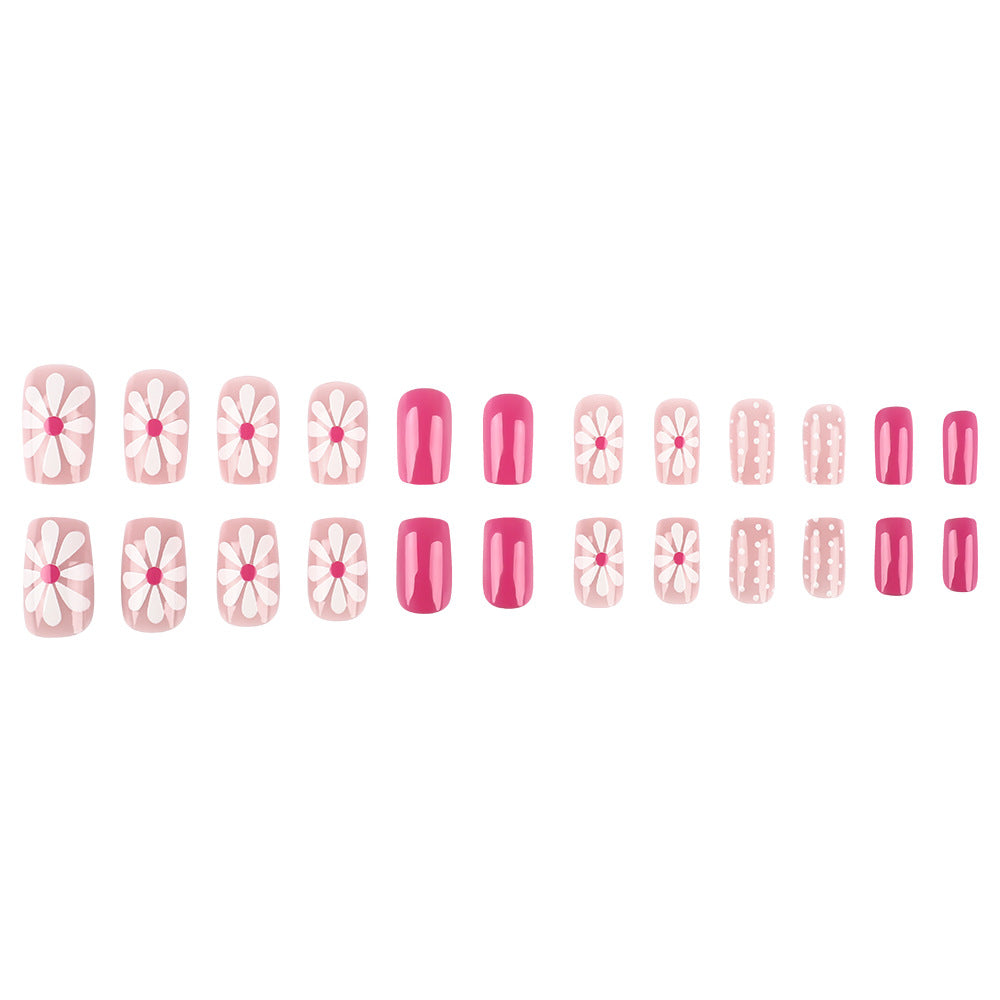 Floral Nail Art Design Brehn