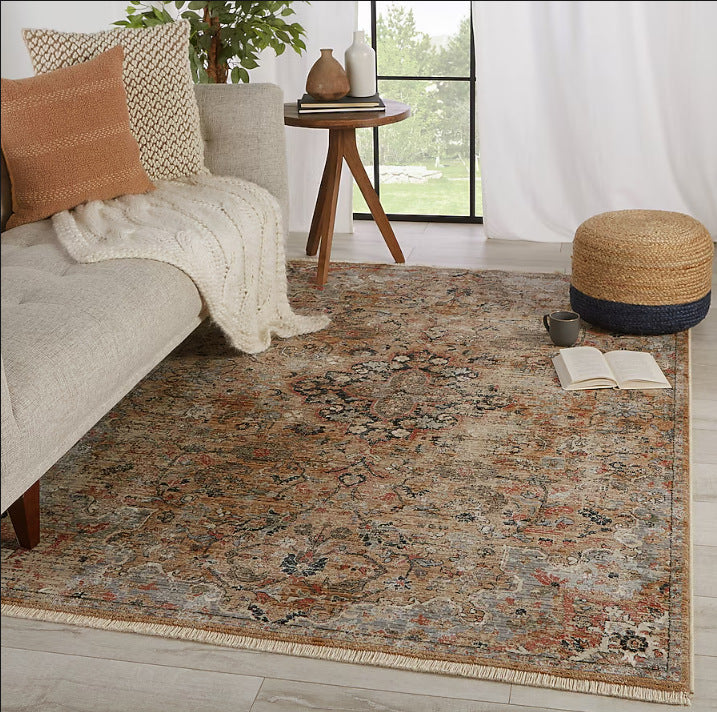 Vintage-inspirierter dekorativer Teppich