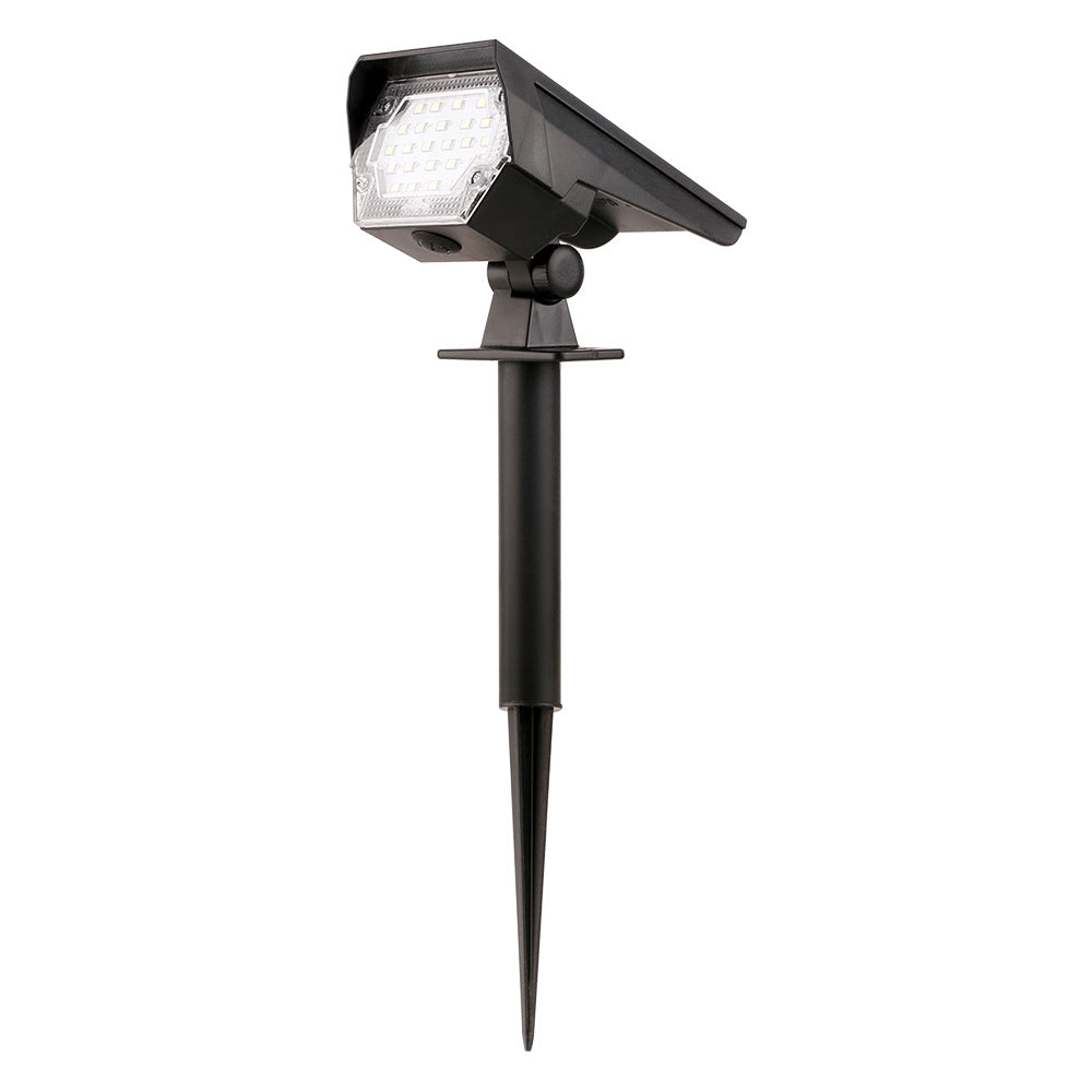 Verstellbare Solar-LED-Landschaftsstrahler-Steckdose Brehn