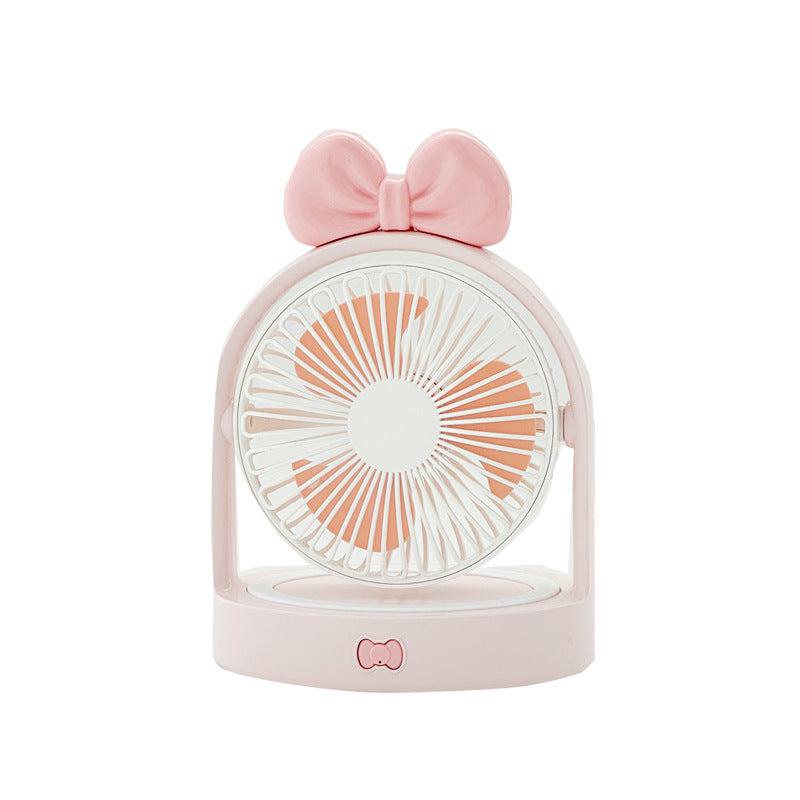 Unisex Tragbarer Mini-Ventilator im eleganten Blumendesign Brehn