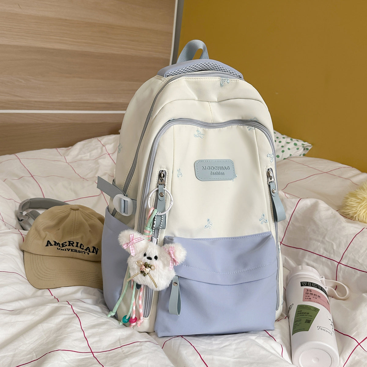 Stylische bedruckte Mehrfachfach-Rucksack Brehn