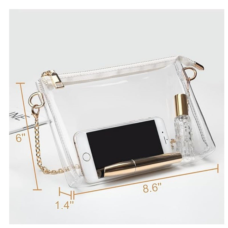 Elegante Durchsichtige Clutch Brehn