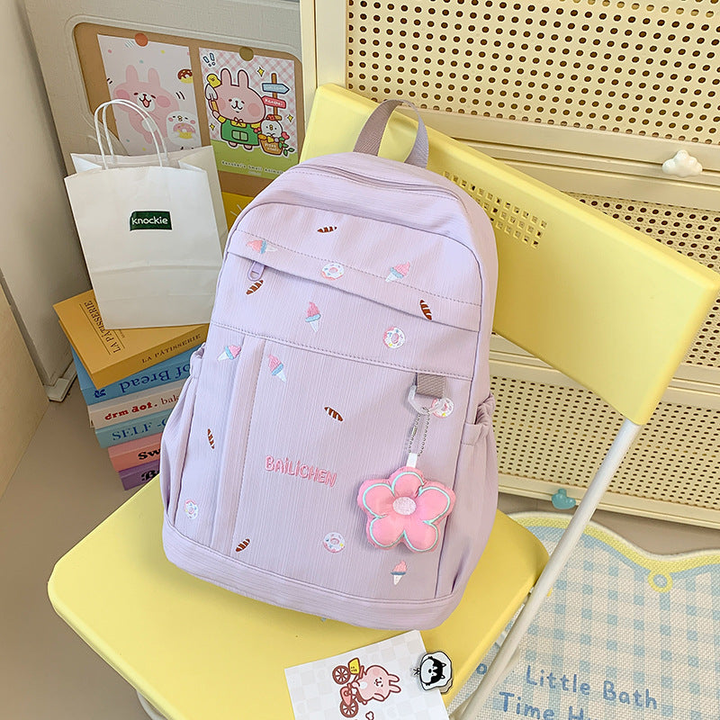 Niedlicher Eistüten-Muster-Rucksack