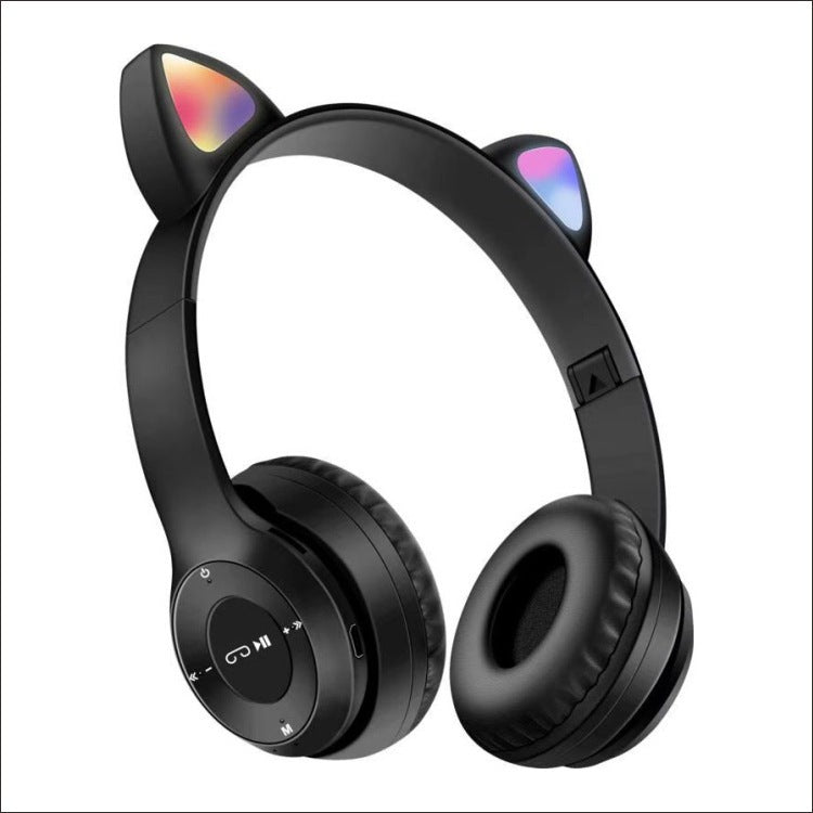 Katze-Ohr Bluetooth-Kopfhörer mit LED-Lichtern