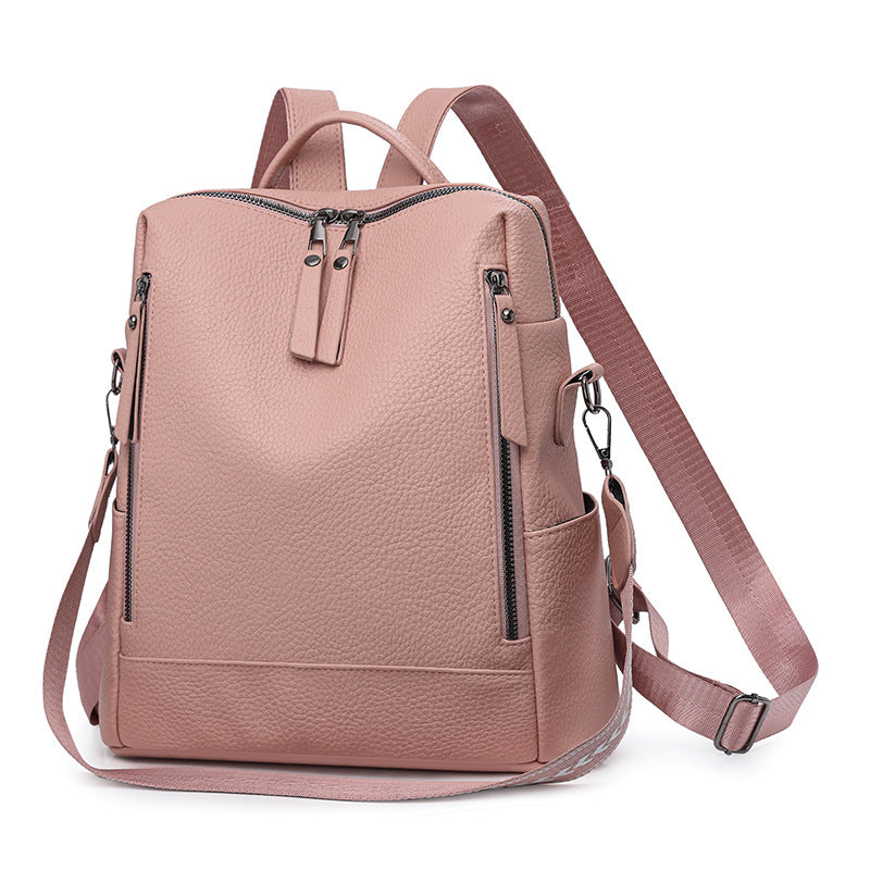 Strukturierter Mehrfach-Taschen-Rucksack Brehn