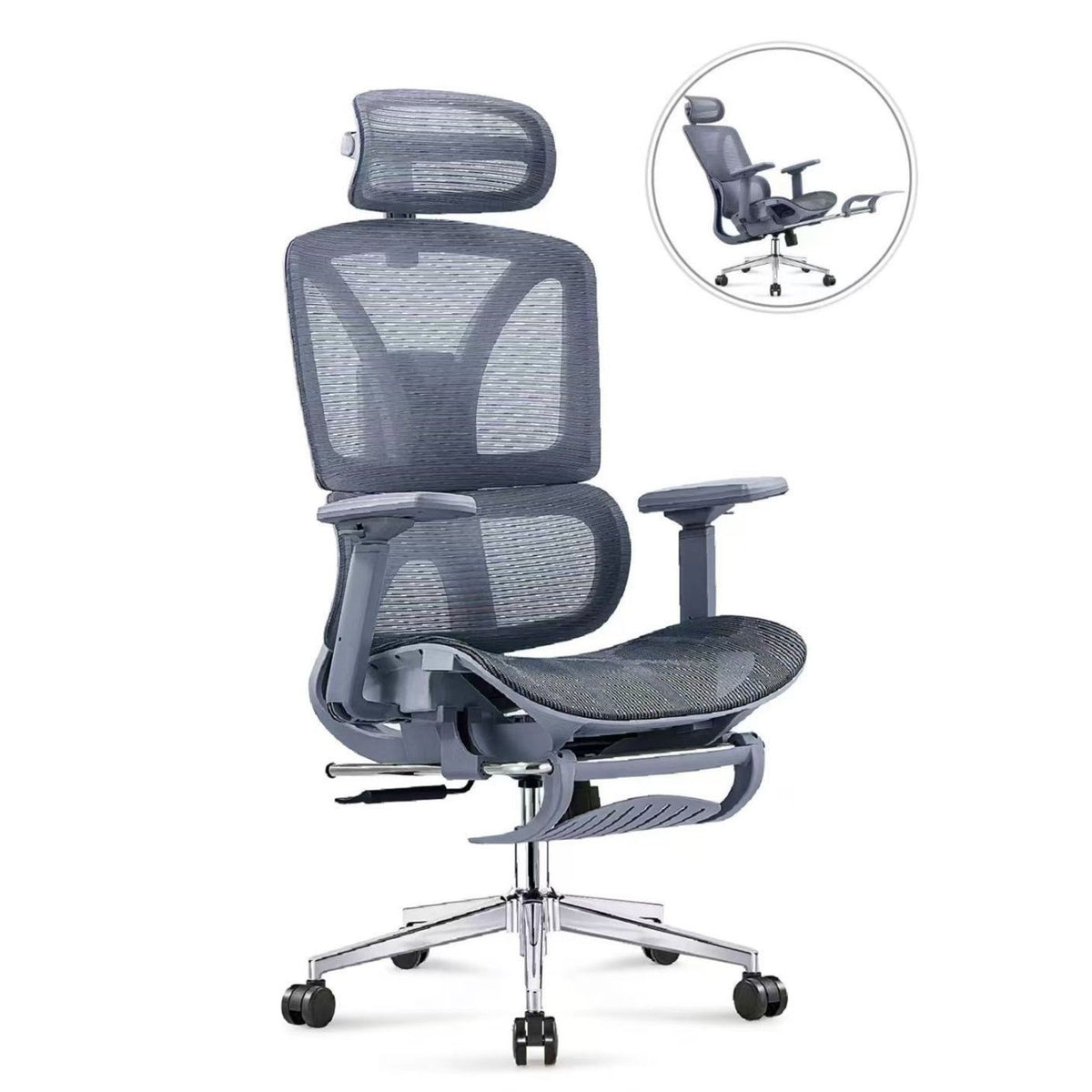 Ergonomischer Mesh-Bürostuhl Brehn